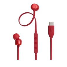 JBL Tune 310C Wired Type-C In-Ear Red Earphone